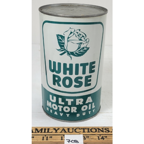 WHITE ROSE MOTOR OIL QT CAN