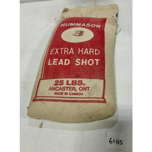 SHOT: 25 LB NO 8 LEAD SHOT