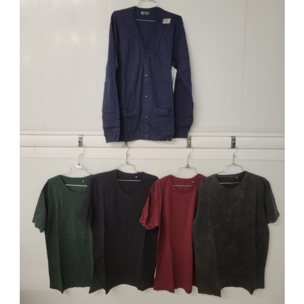 LOT OF 5 - ALLDAY MEN'S XL SHIRTS