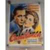 Image 1 : WARNER BROS. "CASABLANCA" MOVIE POSTER - FRENCH