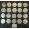 Image 1 : LOT OF 20 - 1968 CDN 25 CENT COINS 