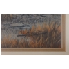 Image 3 : NATIVE LANDSCAPE BY BOB MILLARD (1947 - 2014) - FRAMED OIL PASTEL ON PAPER