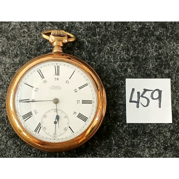 REGINA W. S. BARTLEY POCKET WATCH - 15J