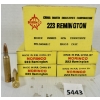 Image 1 : AMMO: 100X NORINCO .223 REM - FMJ