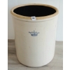 STONEWARE BLUE CROWN 8GAL OPEN TOP CROCK