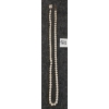 Image 2 : CULTURED PEARL NECKLACE W/ 8K GOLD CLASP