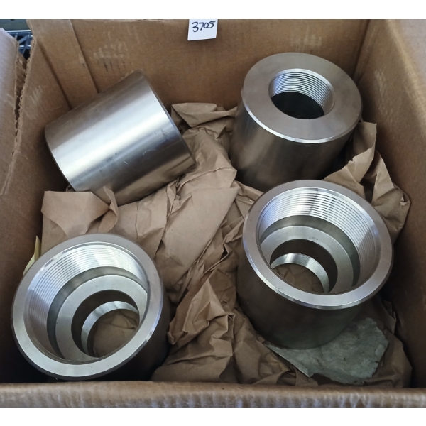 LOT OF 4 - STAINLESS (?) JOINERS