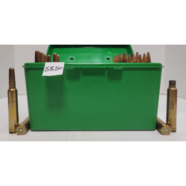AMMO/BRASS: 25X WEATHERBY .300 MAG LIVE (RELOADS) & 5X BRASS