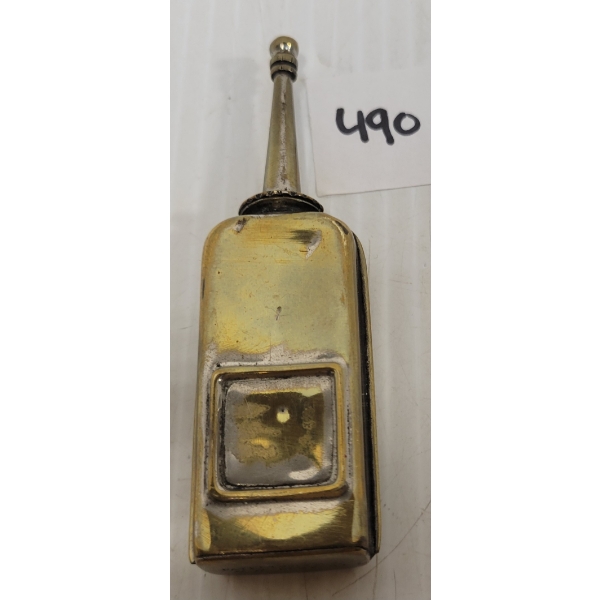VICTORIAN BRASS OIL CAN 