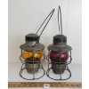 Image 2 : LOT OF 2 - CNR RAILWAY LANTERNS 