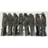 Image 2 : LOT OF 8 - SURVIVAL KNIVES W/ SHEATHS