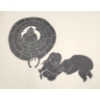 Image 2 : "INTRUDER" BY HELEN KALVAK HOLMAN - STONECUT STENCIL