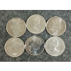 Image 5 : LOT OF 29 - 1969-2002 CDN 50 CENT SILVER COINS