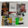 Image 1 : LOT OF 12 - ARCHERY - OMP BOW / ARROW LEVEL KIT, HUNTER PEEP VERIFIER LENS, LIGHTED NOCKS, ETC