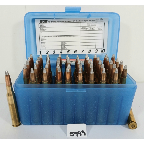 AMMO: 50X WINCHESTER .270 WIN - 130GR - SILVERTIP - FACTORY LOADS