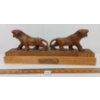 LIONS - HAND CARVED BY LAGASSE