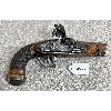 Image 2 : UNKNOWN BELGIAN FLINTLOCK PISTOL IN APPROX .48 - ANTIQUE CLASS