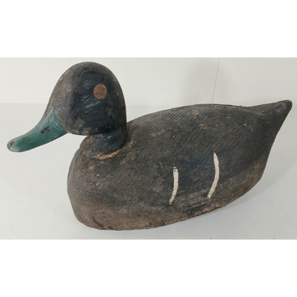 VINTAGE DECOY DUCK W/ WEIGHT