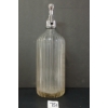 Image 3 : PROPERTY OF THE CROWN SYPHON BOTTLING WORKS - CLEAR - PALL MALL 24 EDGES - SYPHON BOTTLE
