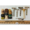 Image 1 : LOT OF 9 - VINTAGE RAZORS, SCHICK INJECTOR BLADES & BRUSHES - INCL GILLETE, VALET & EVERSHARP SCHICK