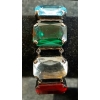 Image 2 : LOT OF 2 - VINTAGE ARMANI COLOURED STONE BRACELETS