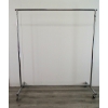 Image 1 : ROLLING CLOTHES RACK
