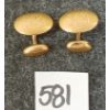 Image 2 : PAIR OF 14K GOLD CUFFLINKS
