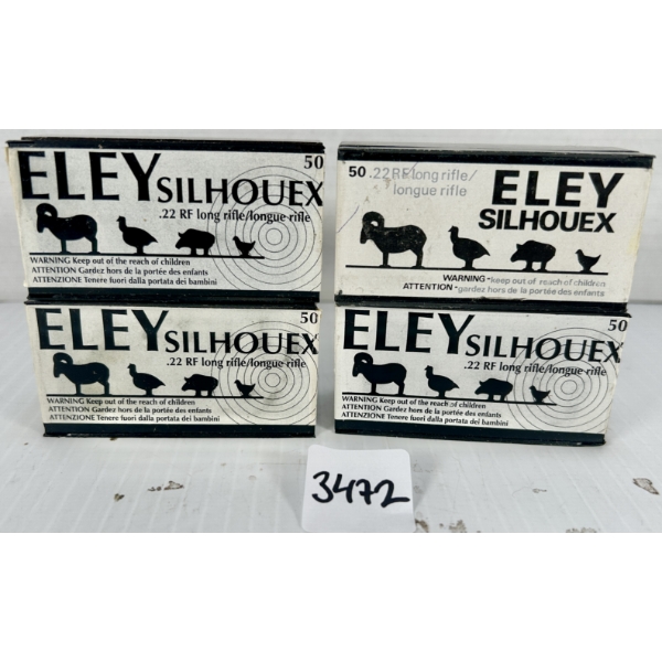 AMMO: 200X ELEY .22 LR 