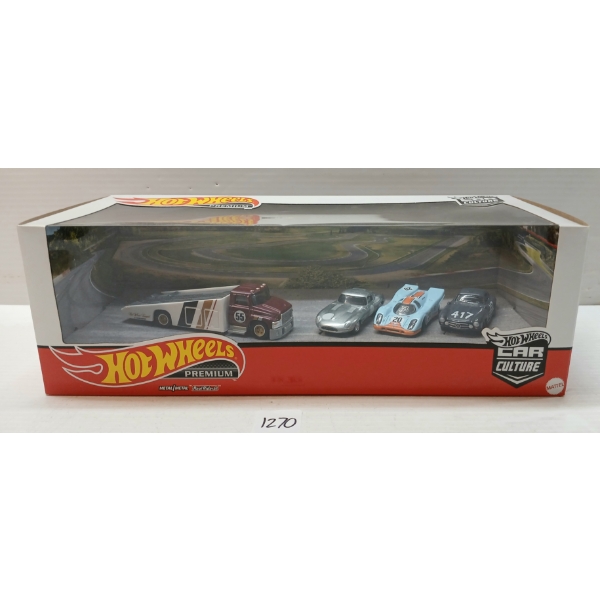 HOTWHEELS PREMIUM HAULER DIECAST SET