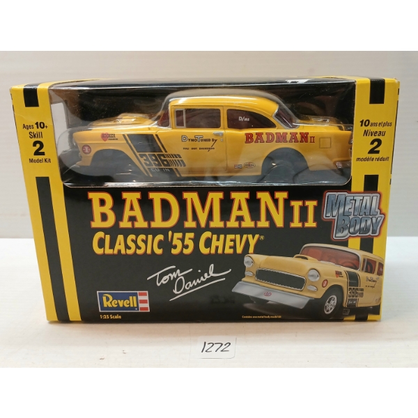 REVELL BADMAN II CLASSIC 1955 CHEVY DIECAST MODEL