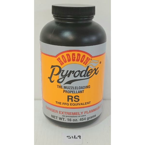 POWDER: HODGDON PYRODEX MUZZLELOADING PROPELLANT RS - 1LBS 