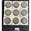 Image 2 : LOT OF 9 - 1980-1986 CDN DOLLAR COINS