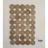 Image 2 : LOT OF 40 - 1944-1948 CDN 25 CENT COINS 