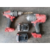 Image 1 : LOT OF 4 - MILWAUKEE IMPACT & HAMMER DRILL W/ BATTERIES