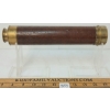 Image 3 : BRASS & LEATHER DOUBLE PULL TELESCOPE