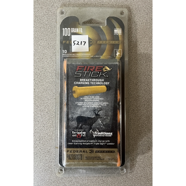 POWDER: 10X FEDERAL FIRESTICK 100GR. 