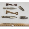 Image 2 : LOT OF 2 - MILLENIUM CANADA HUNTING KNIVES W/ WOODEN SHEATHS