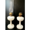 Image 1 : LOT OF 2 - ALADDIN ALACITE LINCOLN DRAPE KEROSENE LAMPS