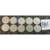 Image 2 : LOT OF 10 - 1940-1966 CDN 10 CENT COINS