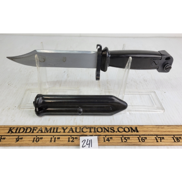 UNKNOWN AK47 BAYONET W/ SCABBARD