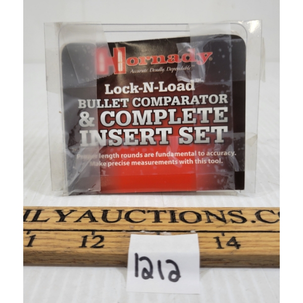 HORNADY LOCK & LOAD BULLET COMPARATORS & INSERTS