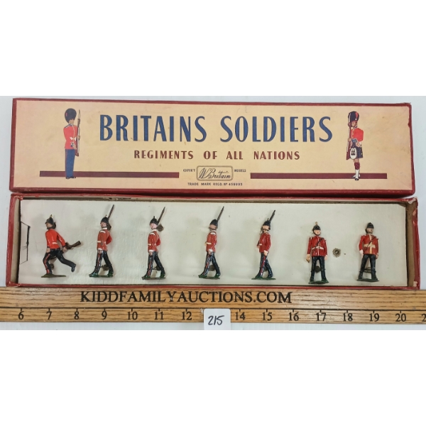 BRITAINS SOLDIERS LEAD FIGURES - NO. 17 THE SOMERSET LIGHT INFANTRY