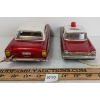 Image 5 : LOT OF 2 - TIN RC FIRE CHIEF & CRUISER CARS