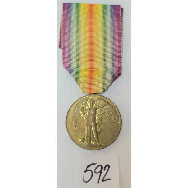 WWI MEDAL - LIEUT. H.R. THOMPSON