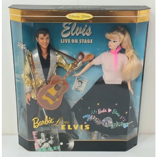 1996 BARBIE LOVES ELVIS COLLECTIBLE DOLL SET
