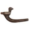 Image 1 : HAND-CARVED TOBACCO PIPE - SIGNED - SOAPSTONE 