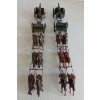 Image 5 : LOT OF 2 - BRITAINS LTD. LEAD HORSE DRAWN WAGONS W/ CANNONS
