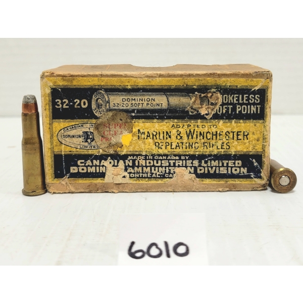 AMMO: 50X DOMINION .32-20 CF SP