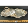 SILVERPLATED SERVING TRAY W/ LID