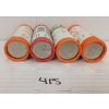LOT OF 4 - 2007 RCM 25 CENT COIN ROLLS